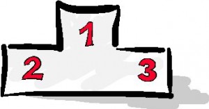 Siegertreppchen