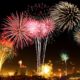 Neujahr Feuerwerk