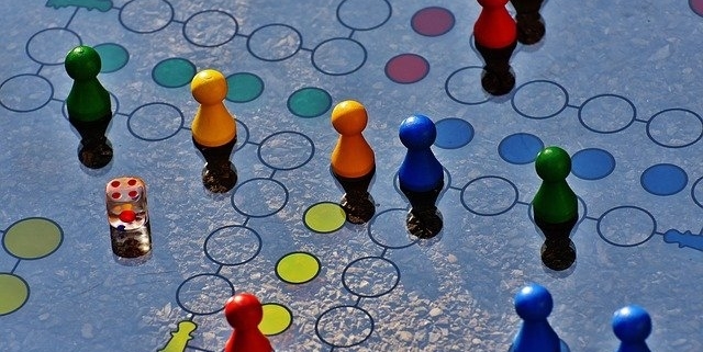 Spielbrett Gesellschaftsspiel