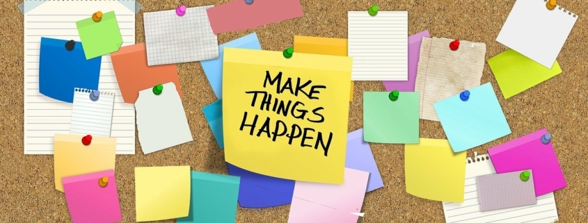 Pinnwand Make Things happen